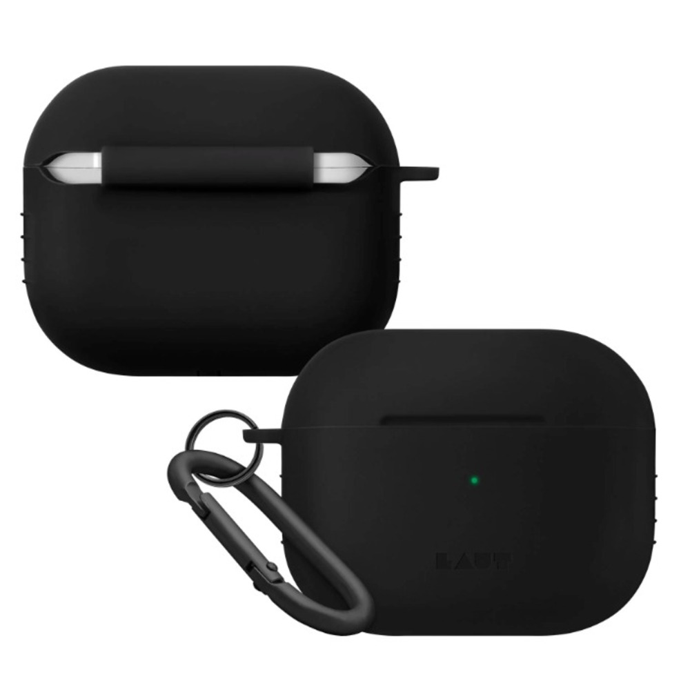 LAUT Pod Case for Apple AirPods 3 Charcoal Slim Silicone Protective Cover NEW